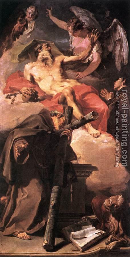 Giambattista Pittoni : Sts Jerome and Peter of Alcantara